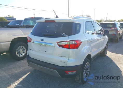 2018 Ford Ecosport Titanium from USA, damaged, VIN MAJ6P1WL4JC211365
